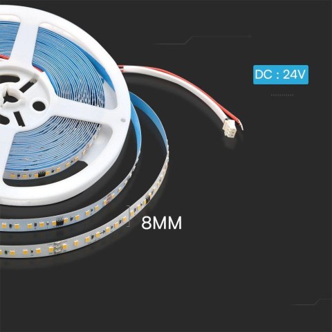 Taśma LED V-TAC SMD2835 1200LED 10W/m 24V Adresowalna Płynąca Mikroprocesorowa VT-2835 3000K