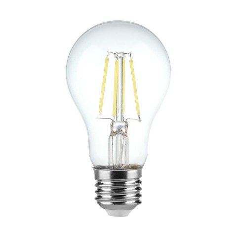 Żarówka LED Filament V-TAC 4W E27 A60 3xKlik Ściemnialna VT-2504 3000K 400lm