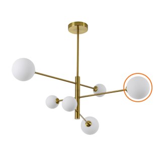 Zapasowy duży klosz Dorado 4 i 6 Light Prestige