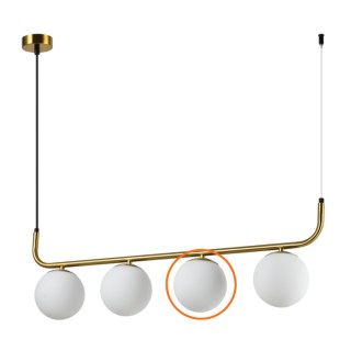 Zapasowy klosz Alisa Light Prestige