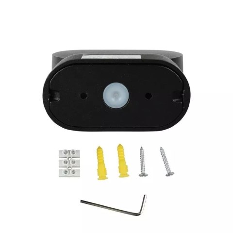 Kinkiet Ścienny V-TAC 6W LED Czarny IP65 Obrotowy 350st VT-816 4000K 800lm