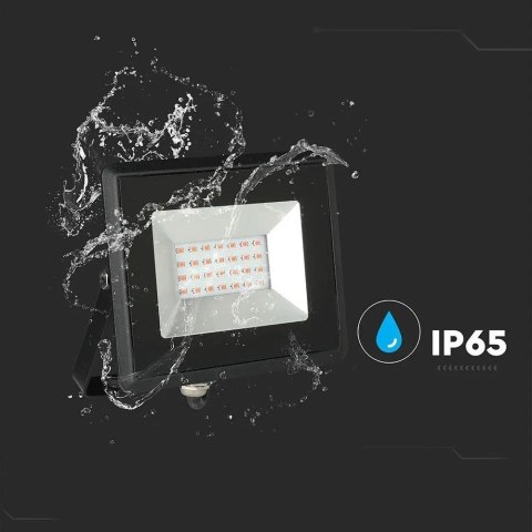 Projektor LED V-TAC 20W SMD E-Series Czarny VT-4021-R Kolor Czerwony