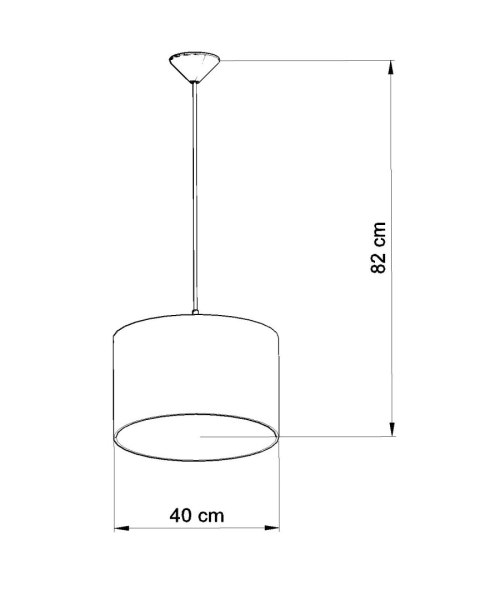 Lampa wisząca PIŁKA C 40