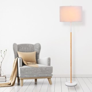 Lampa podłogowa Fogo biała 2xE27 Light Prestige