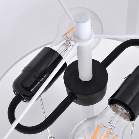 Lampa podłogowa Fogo biała 2xE27 Light Prestige