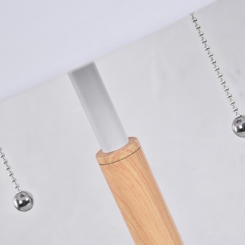 Lampa stołowa Fogo biała 2xE27 Light Prestige