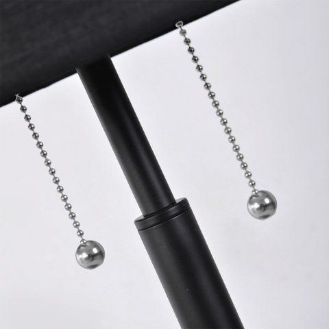 Lampa stołowa Fogo czarna 2xE27 Light Prestige