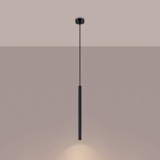 Sollux Lighting Lampa wisząca ARCHE 1 czarna