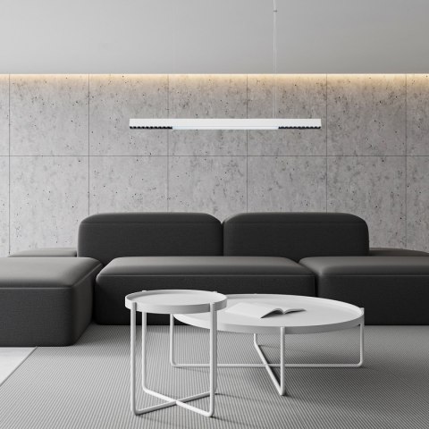 Lampa wisząca Cali L biała Tuya LED CCT Light Prestige