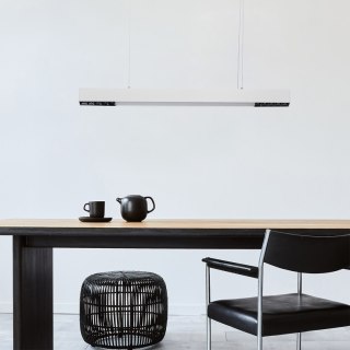 Lampa wisząca Cali M biała Tuya LED CCT Light Prestige