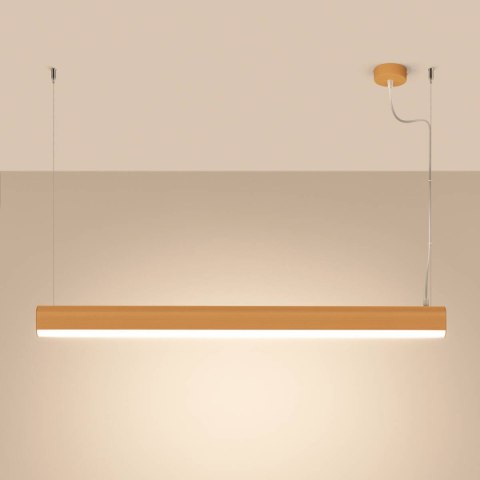 Lampa wisząca FARGE złota LED 3000K