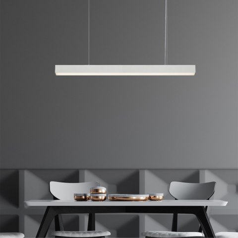 Lampa wisząca Luci L LED CCT Tuya biała LP-1401/1P L WH Smart