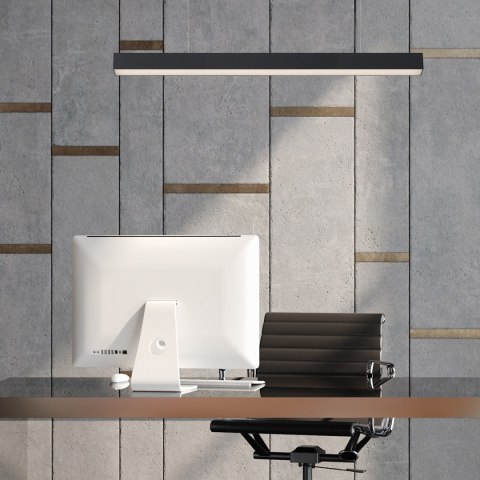 Lampa wisząca Luci L LED CCT Tuya czarna LP-1401/1P L BK Smart