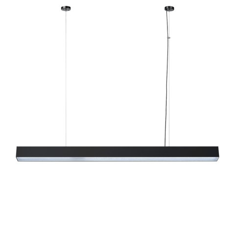 Lampa wisząca Luci L LED CCT Tuya czarna LP-1401/1P L BK Smart