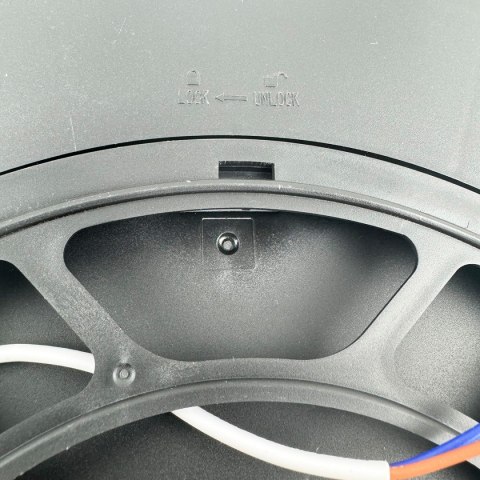 Plafon California 40 cm czarny LED CCT Light Prestige