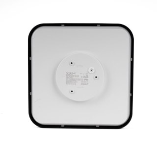 48W LED DOME LIGHT WITH SAMSUNGCHIP 4000K SQ,BLACK FRAME IP44