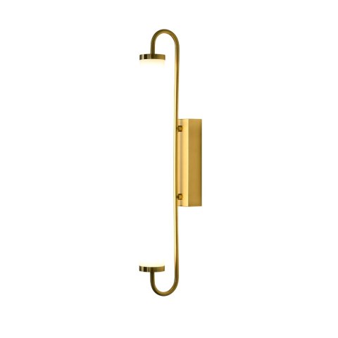 Kinkiet Olendria 1xLED IP 44 złoty WL0119-M