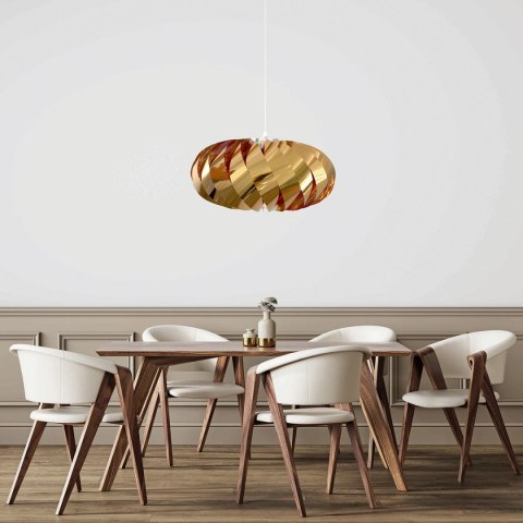 Lampa wisząca Jet złota LP-023/1P GD