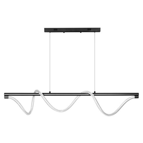 Lampa wisząca wężyk DDXZ003 40W czarna