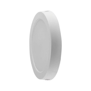 Panel Natynkowy V-TAC 6W LED SAMSUNG CHIP Okrągły 121x30mm VT-60006RD-S 6500K 660lm 5 Lat Gwarancji