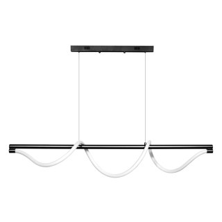 Lampa wisząca wężyk DDXZ004 40W czarna