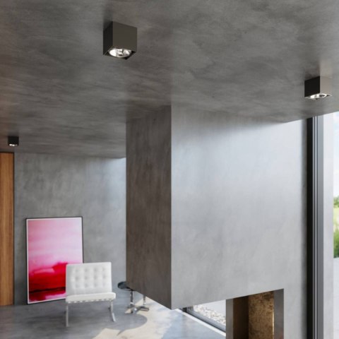 Sollux Lampa Plafon BLAKE czarny