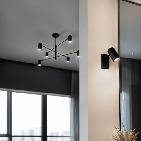 Lampa Kinkiet Siena Czarny