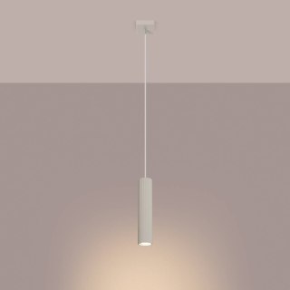 ŻYRANDOL LAMPA SUFITOWA Lampa wisząca KARBON 1 beżowy