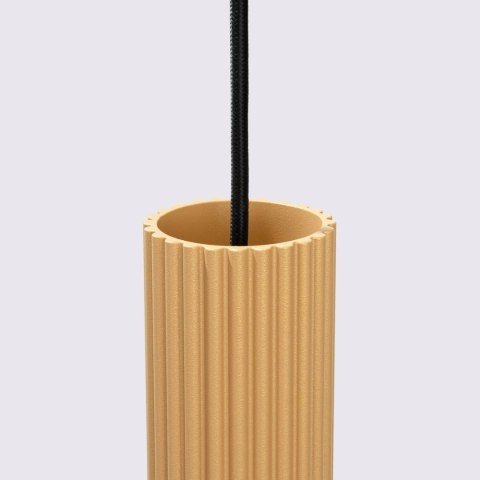 ŻYRANDOL LAMPA SUFITOWA Lampa wisząca KARBON 3P złoty