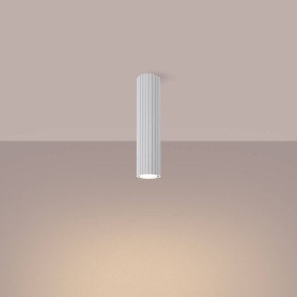 PLAFON LAMPA SUFITOWA REFLEKTOR TUBA SPOT KARBON 30 biały