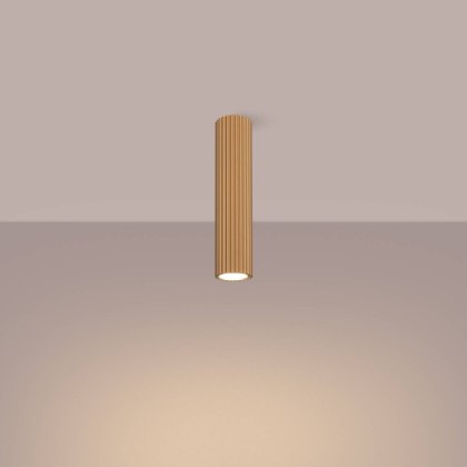 PLAFON LAMPA SUFITOWA REFLEKTOR TUBA SPOT KARBON 30 złoty