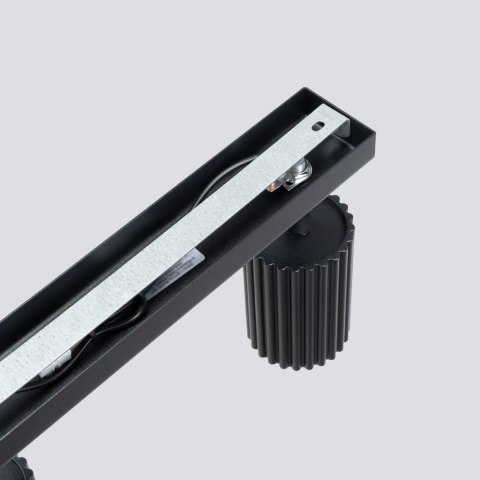 PLAFON LAMPA SUFITOWA REFLEKTOR LISTWA KARBON 3L czarny