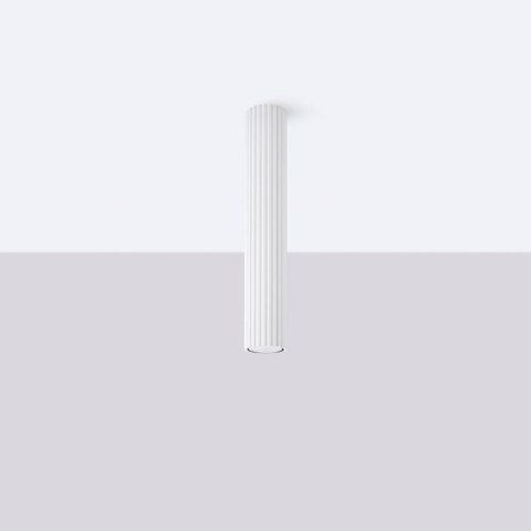 PLAFON LAMPA SUFITOWA REFLEKTOR TUBA SPOT KARBON 40 biały