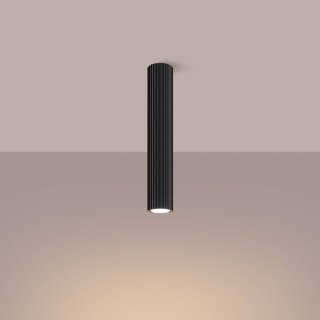 PLAFON LAMPA SUFITOWA REFLEKTOR TUBA SPOT KARBON 40 czarny