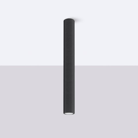 PLAFON LAMPA SUFITOWA REFLEKTOR TUBA SPOT KARBON 60 czarny