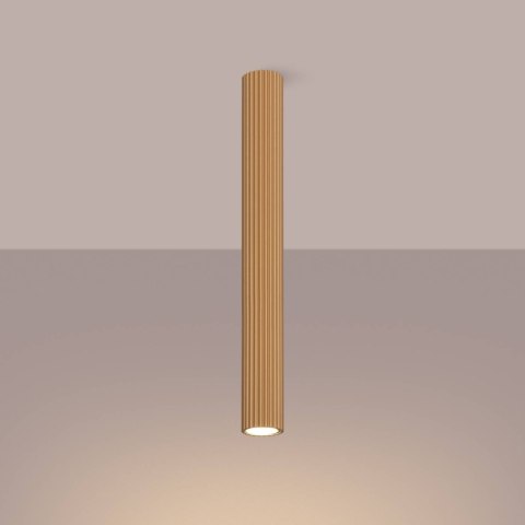 PLAFON LAMPA SUFITOWA REFLEKTOR TUBA SPOT KARBON 60 złoty