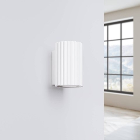 LAMPA ŚCIENNA Kinkiet KARBON 10 biały