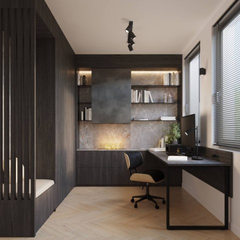 LAMPA ŚCIENNA Kinkiet KARBON 10 czarny