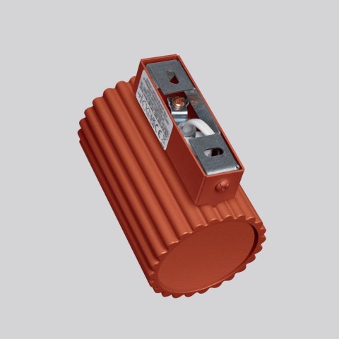 LAMPA ŚCIENNA Kinkiet KARBON 10 ochra czerwona