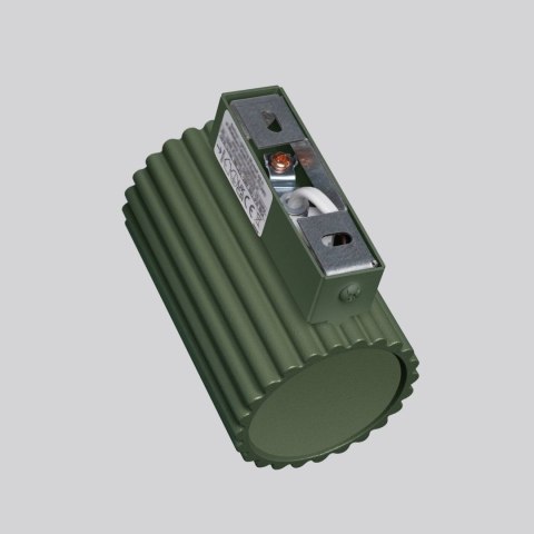 LAMPA ŚCIENNA Kinkiet KARBON 10 zielony oliwkowy