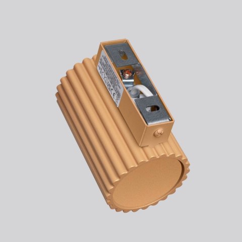 LAMPA ŚCIENNA Kinkiet KARBON 10 złoty