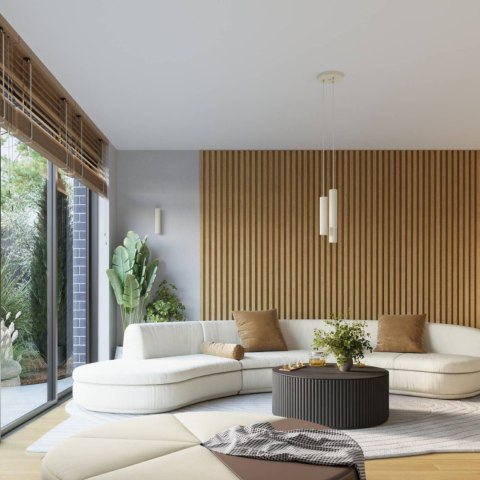 LAMPA ŚCIENNA Kinkiet KARBON 30 beżowy