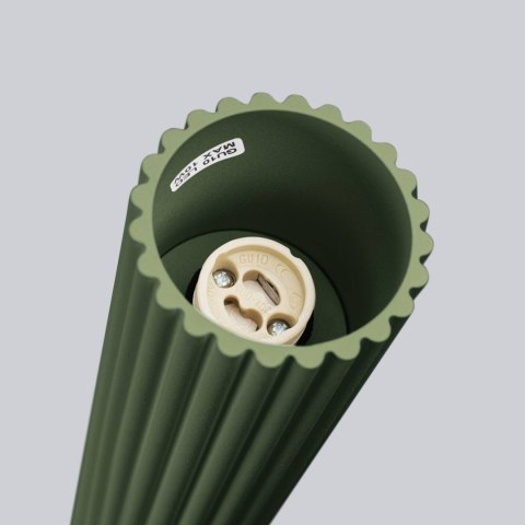 PLAFON LAMPA SUFITOWA REFLEKTOR TUBA SPOT KARBON 10 zielony oliwkowy