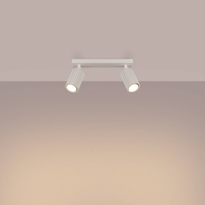 PLAFON LAMPA SUFITOWA REFLEKTOR LISTWA KARBON 2 beżowy