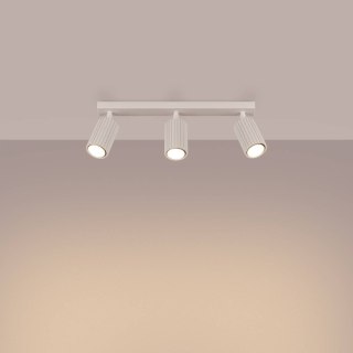 PLAFON LAMPA SUFITOWA REFLEKTOR LISTWA KARBON 3L beżowy