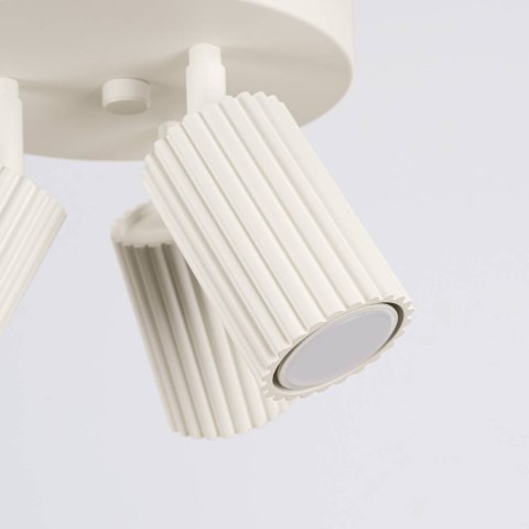 PLAFON LAMPA SUFITOWA REFLEKTOR KARBON 3P beżowy