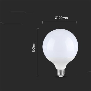 18W G120 LED PLASTIC BULB WITH SAMSUNG CHIP 6500K E27