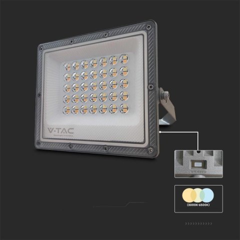 30W LED FLOODLIGHT 3IN1 GUN GREY BODY