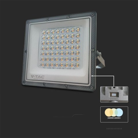 50W LED FLOODLIGHT 3IN1 GUN GREY BODY