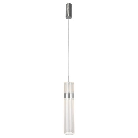 Lampa wisząca Ambiente srebrna LED CCT Light Prestige